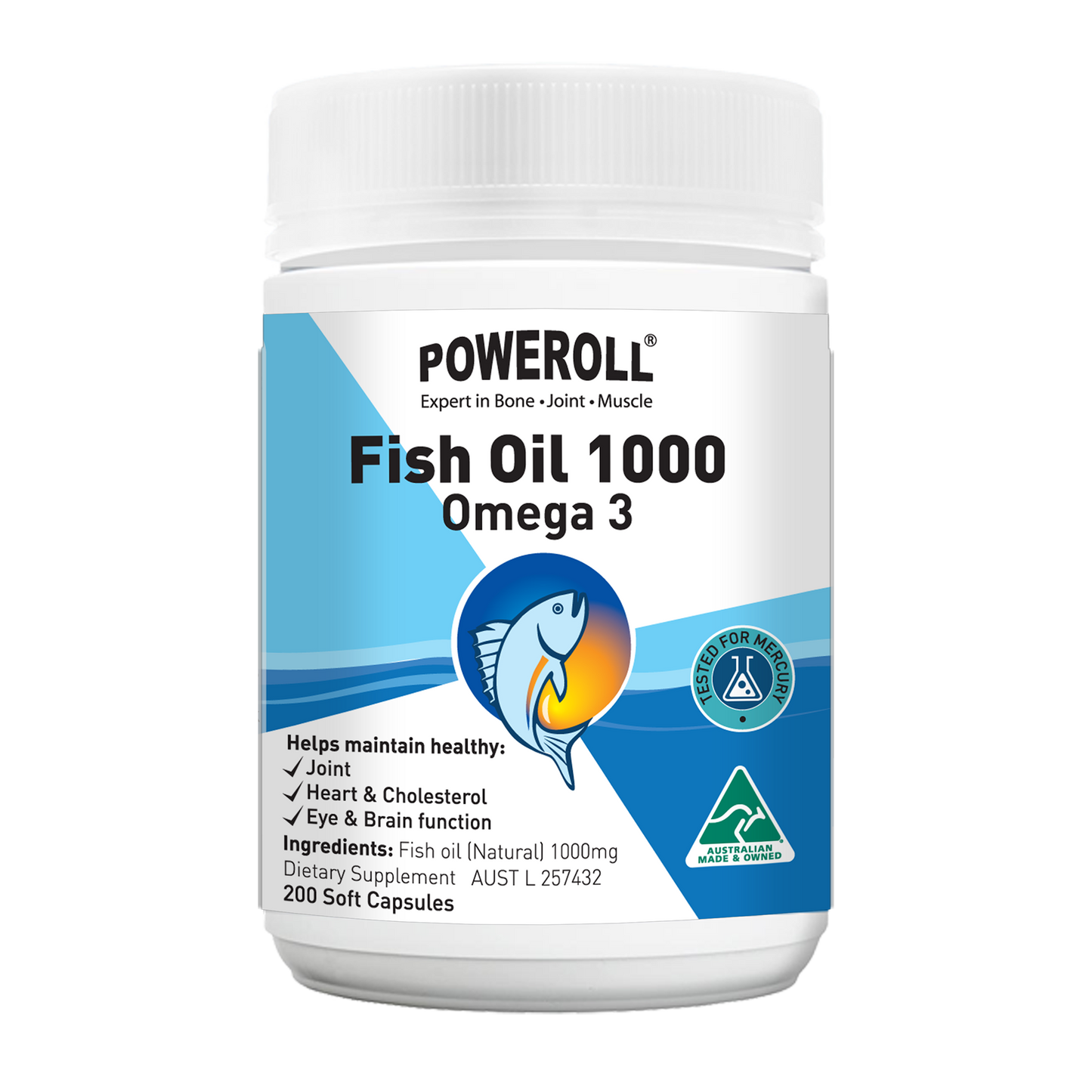 POWEROLL Medicinal Fish Oil #1782