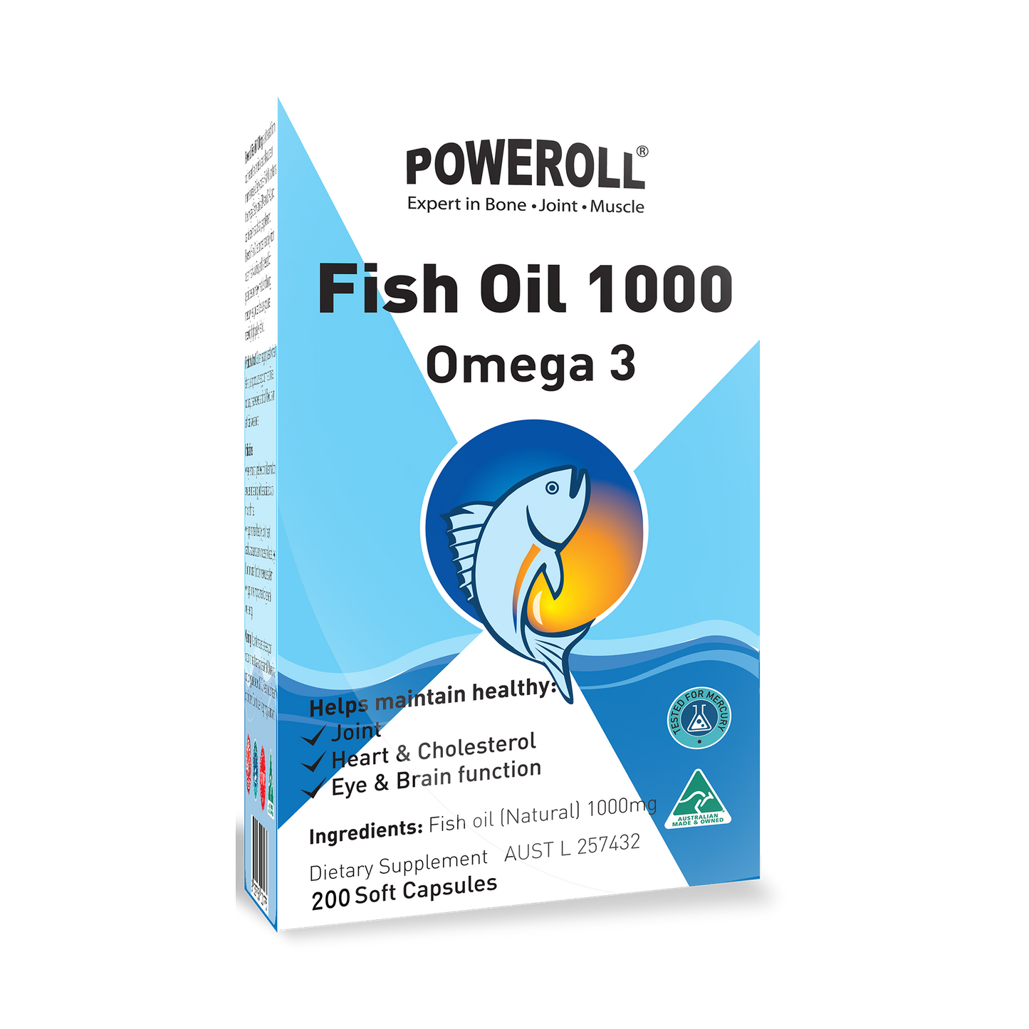POWEROLL Medicinal Fish Oil #1782