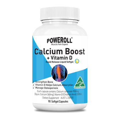 POWEROLL Calcium Boost + Vitamin D #1539