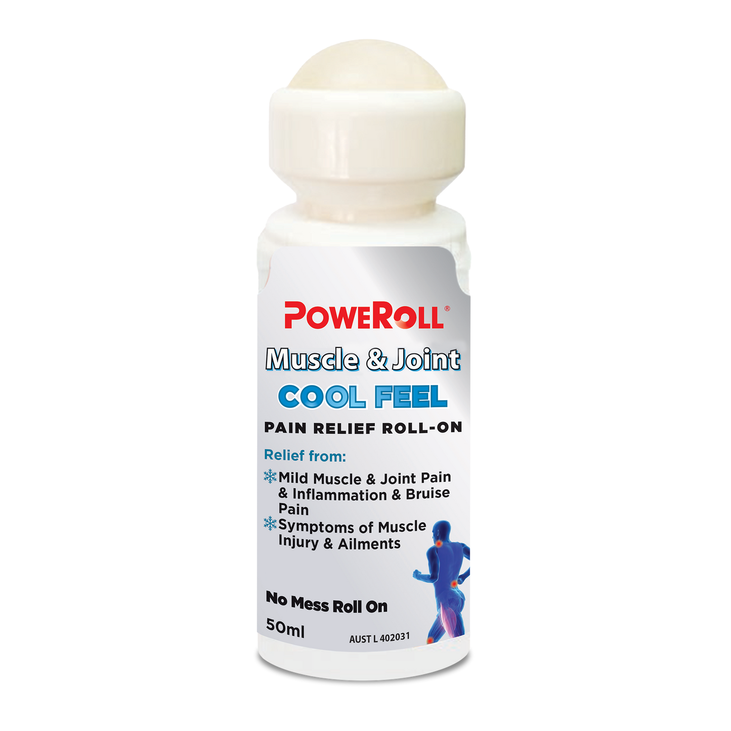 POWEROLL Muscle & Joint Cool Feel ROLL-ON 50ml #792