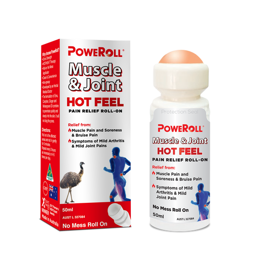 POWEROLL Muscle & Joint Hot Feel Roll-On 50ml #3540