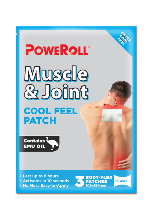 POWEROLL Muscle & Joint Cool Patch 3pcs (10.5cm * 15cm) #1546